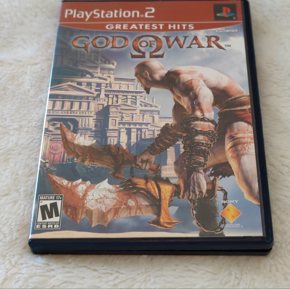 Great Condition: Sony PS2 God Of War Greatest Hits Video Game